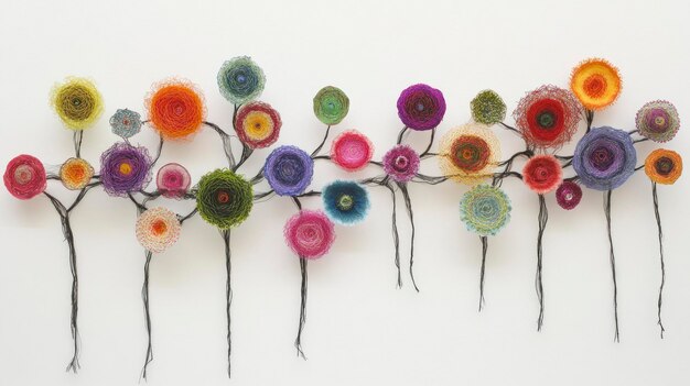 Набор для вышивания цветка